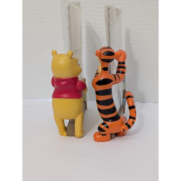 Disney Winnie the Pooh and Tigger 3D Sculpted Resin Picture Frame Pair Set 4x6 - Picture 4 of 7